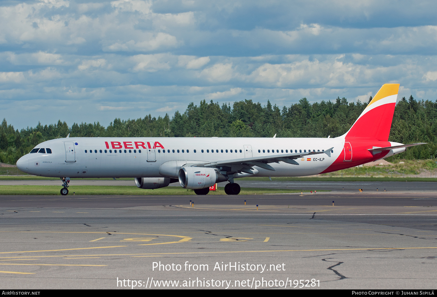 Aircraft Photo of EC-ILP | Airbus A321-213 | Iberia | AirHistory.net #195281