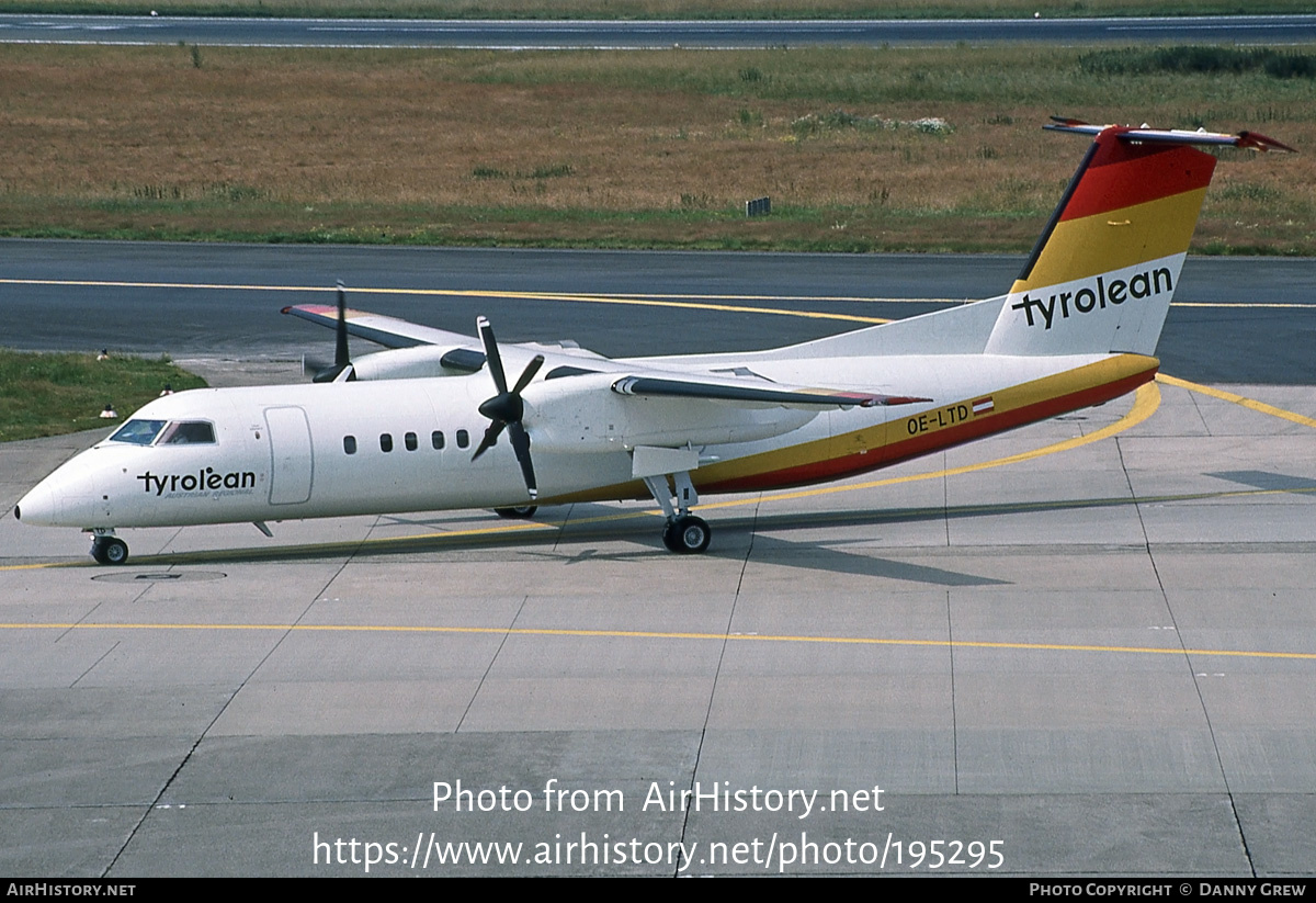 Aircraft Photo of OE-LTD | De Havilland Canada DHC-8-314Q Dash 8 | Tyrolean Airways | AirHistory.net #195295