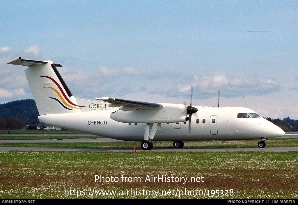 Aircraft Photo of C-FNCG | De Havilland Canada DHC-8-102 Dash 8 | North Cariboo Air | AirHistory.net #195328