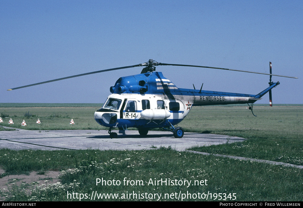 Aircraft Photo of R-14 | Mil Mi-2 | Hungary - Police | AirHistory.net #195345