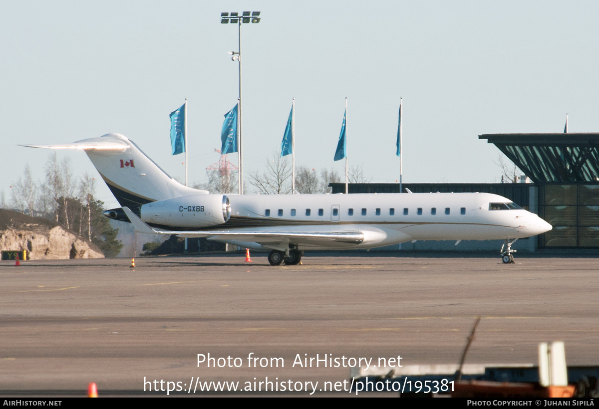 Aircraft Photo of C-GXBB | Bombardier Global Express XRS (BD-700-1A10) | AirHistory.net #195381