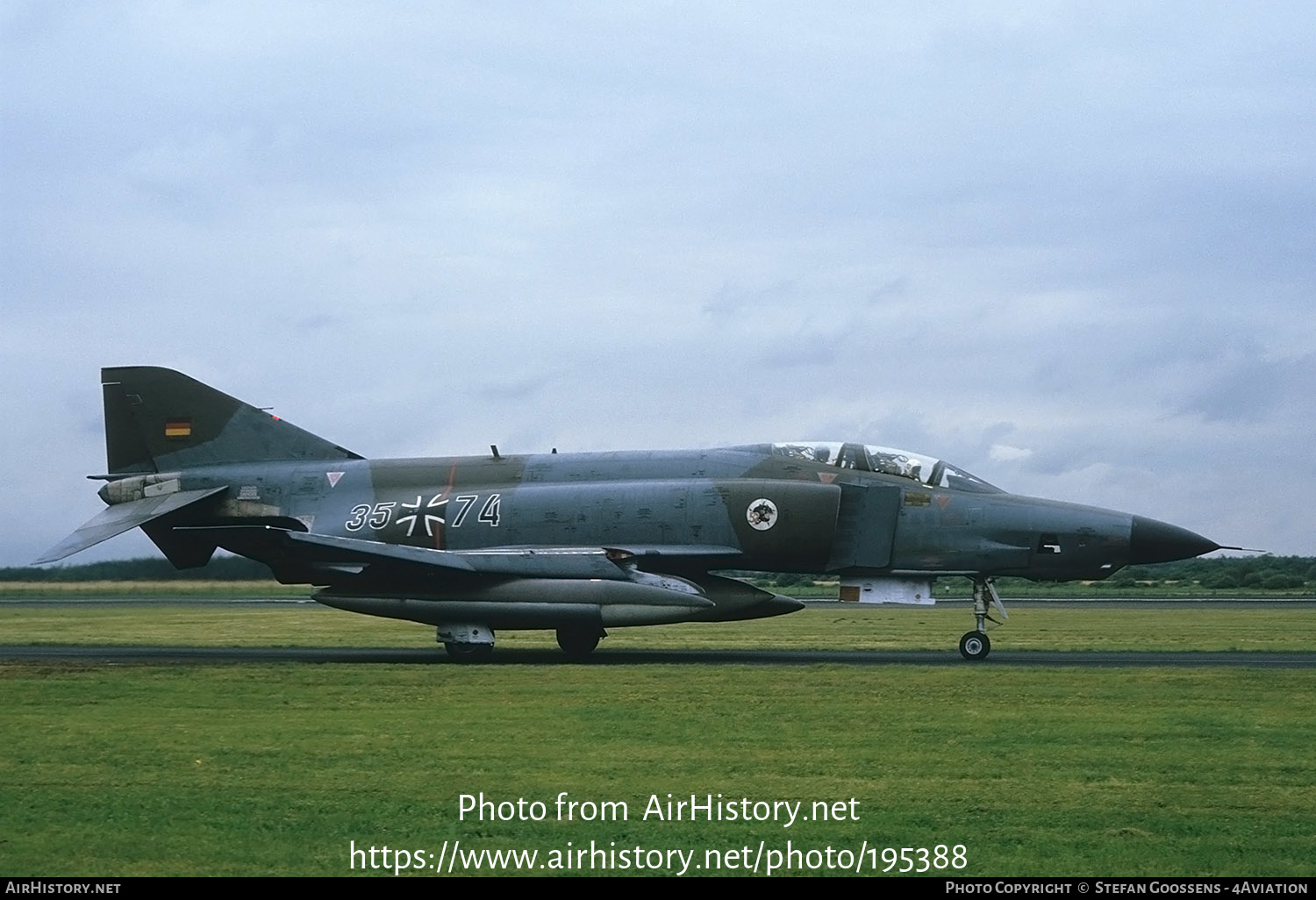 Aircraft Photo of 3574 | McDonnell Douglas RF-4E Phantom II | Germany - Air Force | AirHistory.net #195388