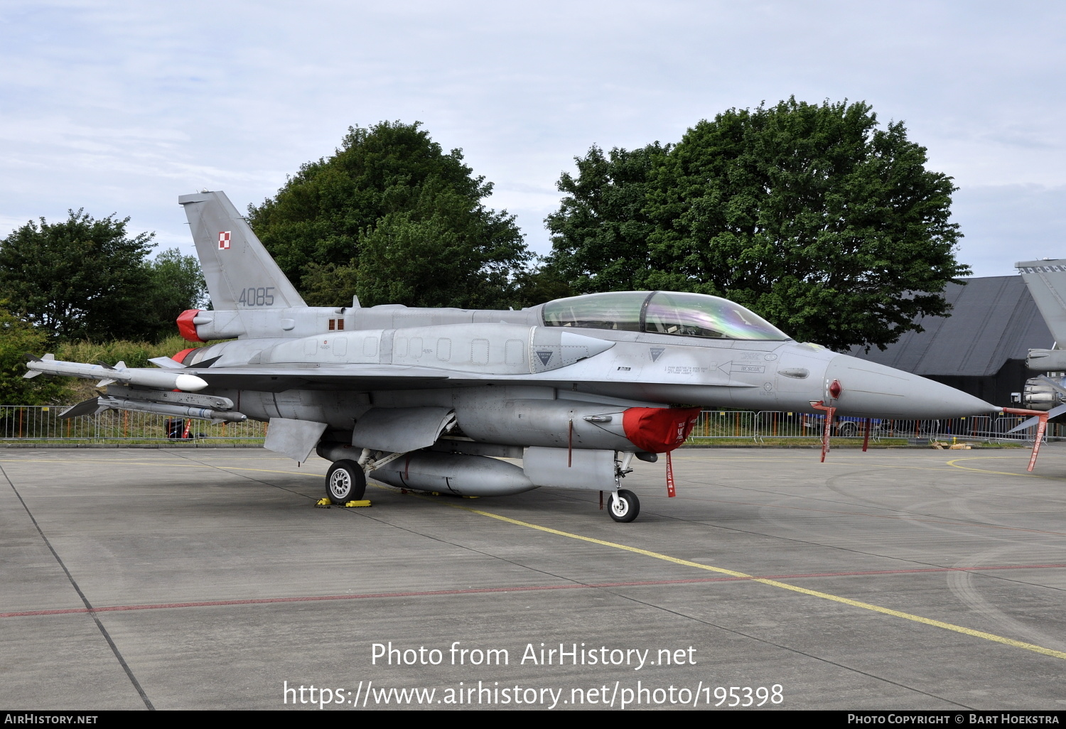 Aircraft Photo of 4085 | Lockheed Martin F-16D Fighting Falcon | Poland - Air Force | AirHistory.net #195398