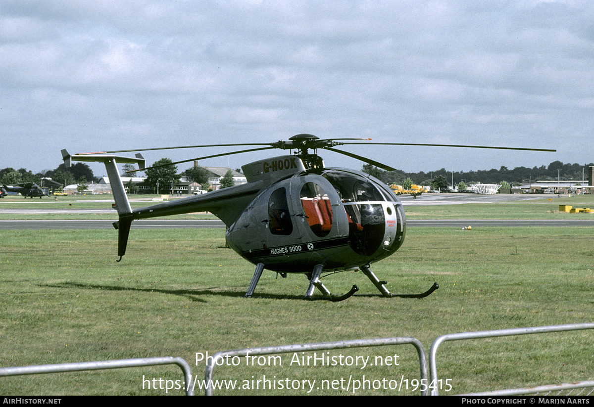 Aircraft Photo of G-HOOK | Hughes 500D (369D) | AirHistory.net #195415