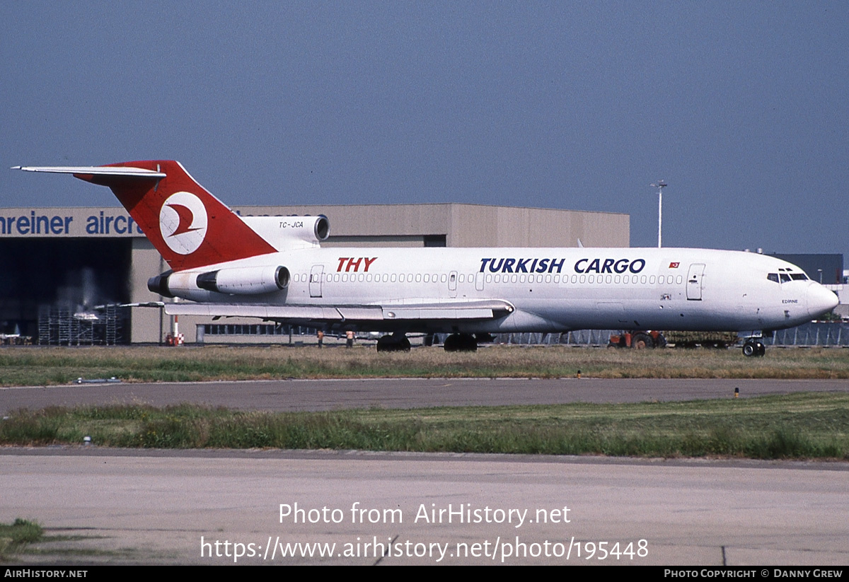 Aircraft Photo of TC-JCA | Boeing 727-2F2/Adv(F) | THY Türk Hava Yolları - Turkish Airlines Cargo | AirHistory.net #195448