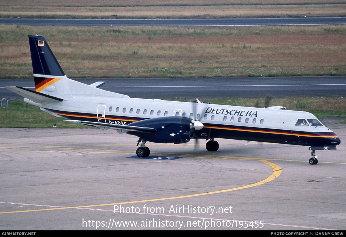 Aircraft Photo of D-ADSC | Saab 2000 | Deutsche BA | AirHistory.net #195455