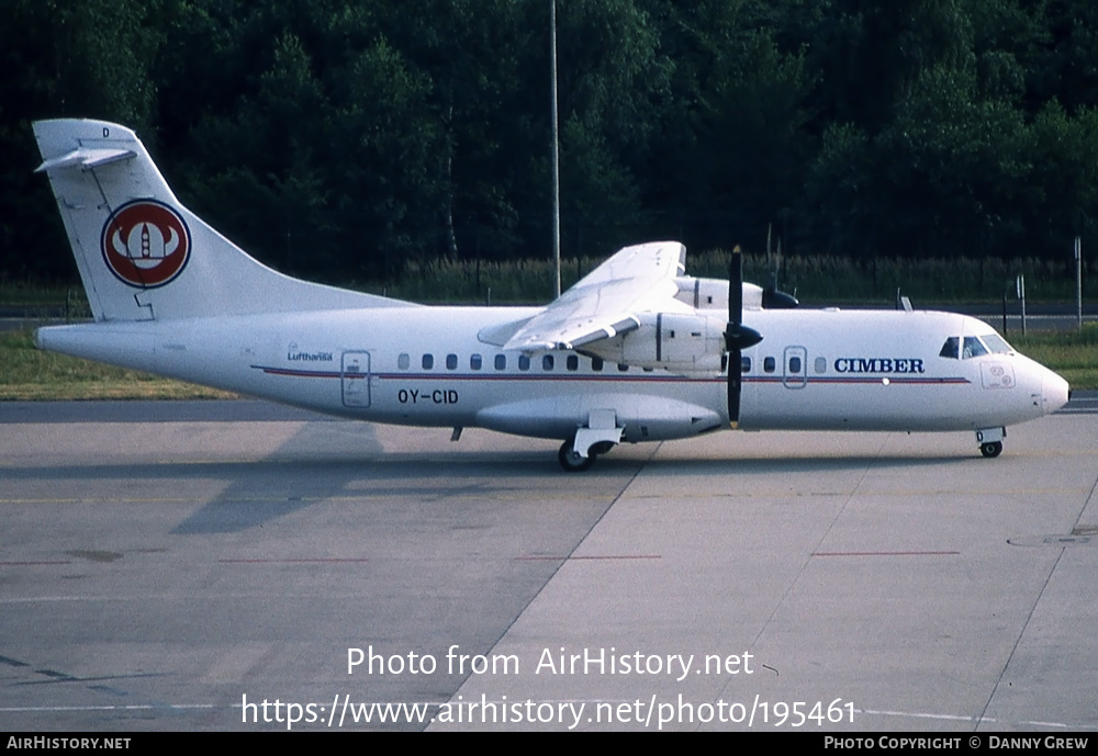 Aircraft Photo of OY-CID | ATR ATR-42-300 | Cimber Air | AirHistory.net #195461