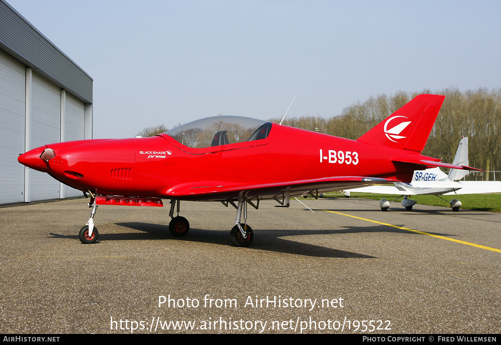 Aircraft Photo of I-B953 | Blackshape Prime BS115 | AirHistory.net #195522