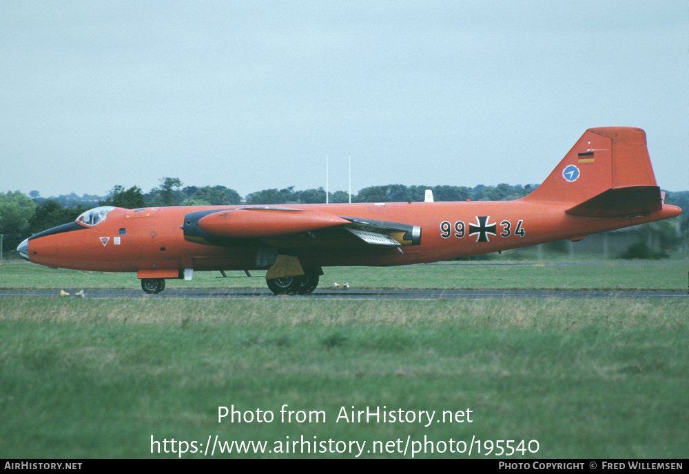 Aircraft Photo of 9934 | English Electric Canberra B2 | Germany - Air Force | AirHistory.net #195540