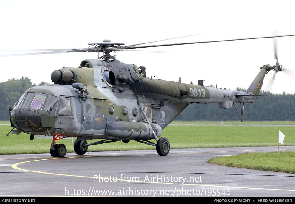 Aircraft Photo of 9813 | Mil Mi-171Sh | Czechia - Air Force | AirHistory.net #195548