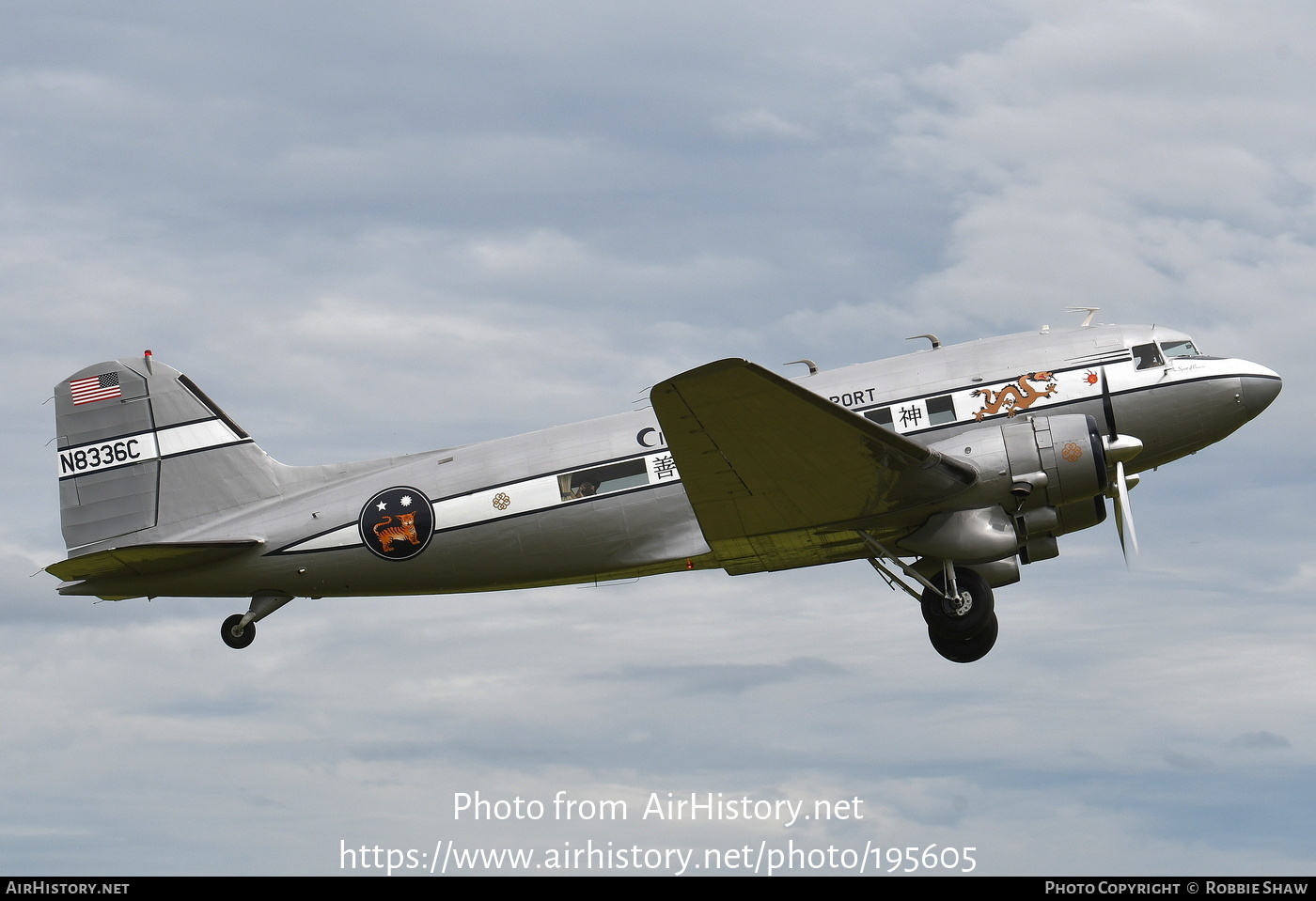 Aircraft Photo of N8336C | Douglas DC-3A | Civil Air Transport - CAT | AirHistory.net #195605