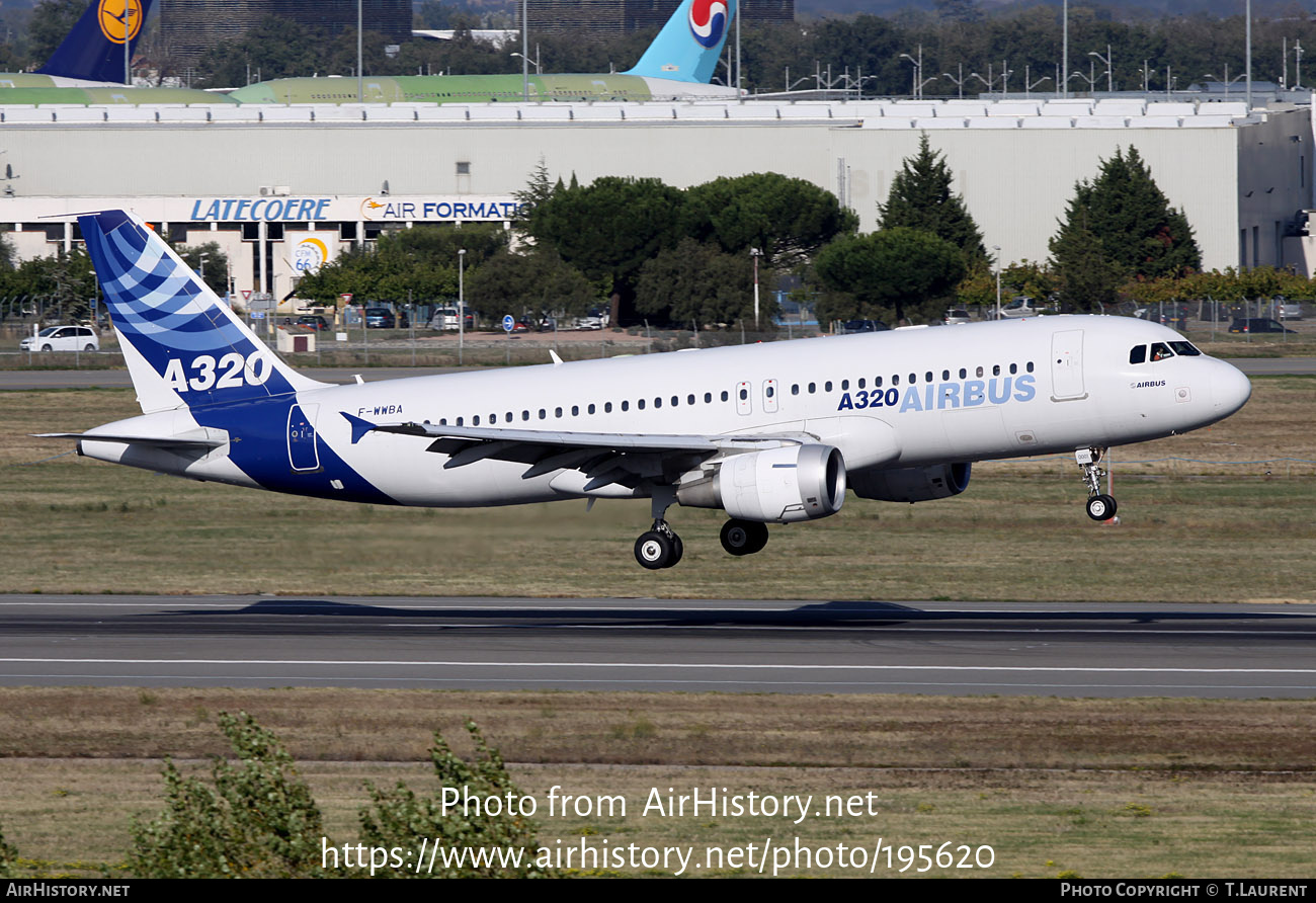 Aircraft Photo of F-WWBA | Airbus A320-211 | Airbus | AirHistory.net #195620