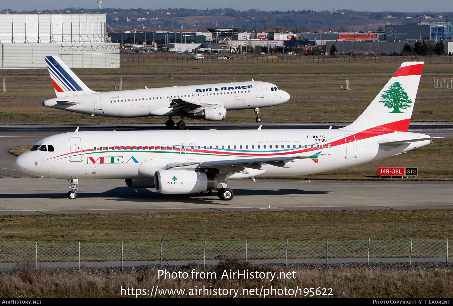 Aircraft Photo of F-WWIC | Airbus A320-232 | MEA - Middle East Airlines | AirHistory.net #195622