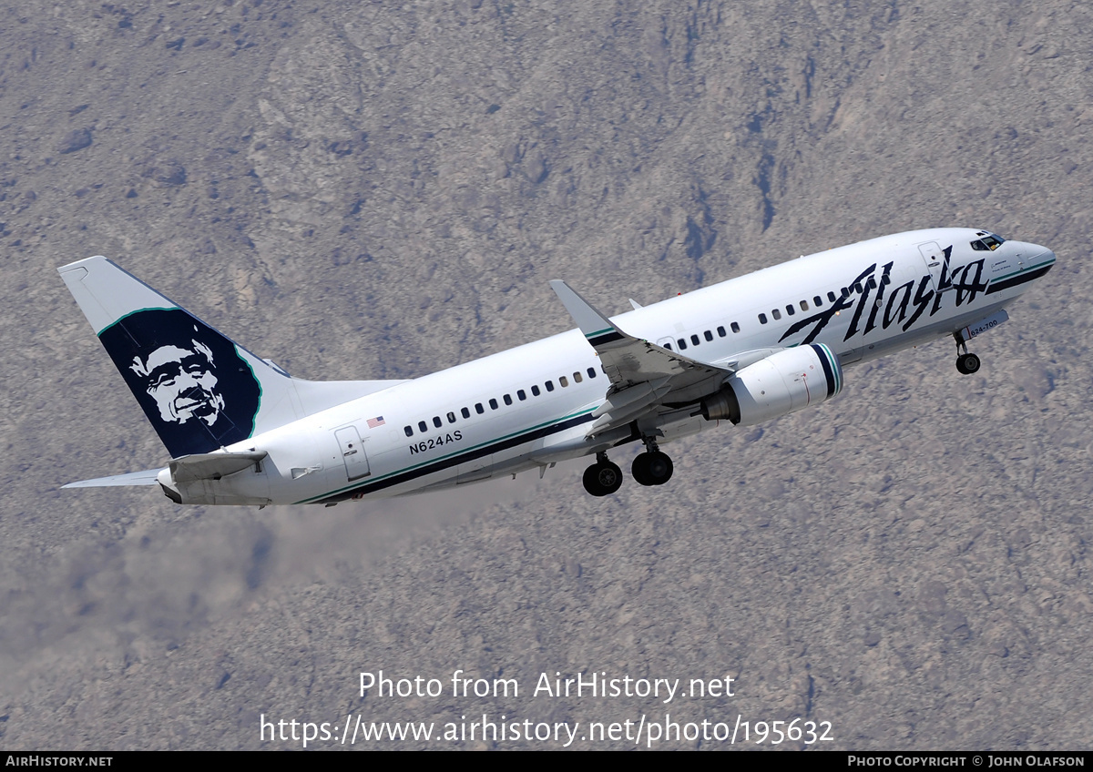 Aircraft Photo of N624AS | Boeing 737-790 | Alaska Airlines | AirHistory.net #195632