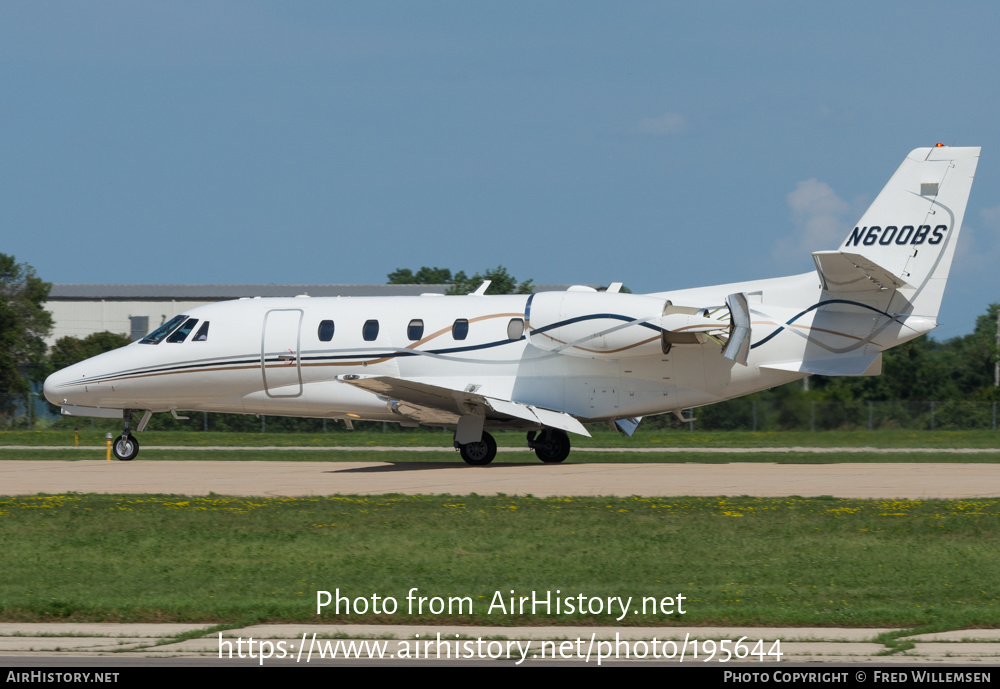 Aircraft Photo of N600BS | Cessna 560XL Citation Excel | AirHistory.net #195644