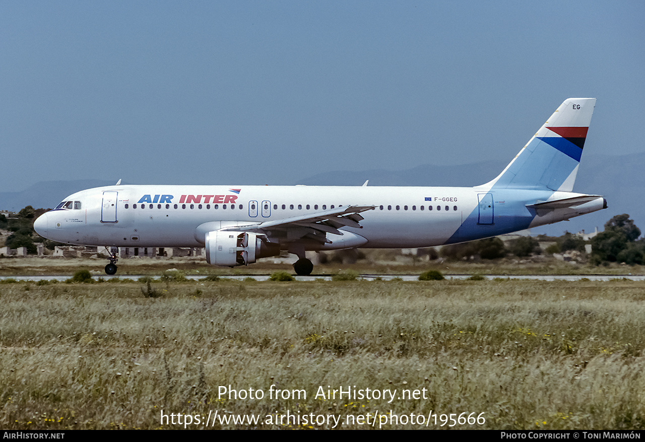 Aircraft Photo of F-GGEG | Airbus A320-111 | Air Inter | AirHistory.net #195666