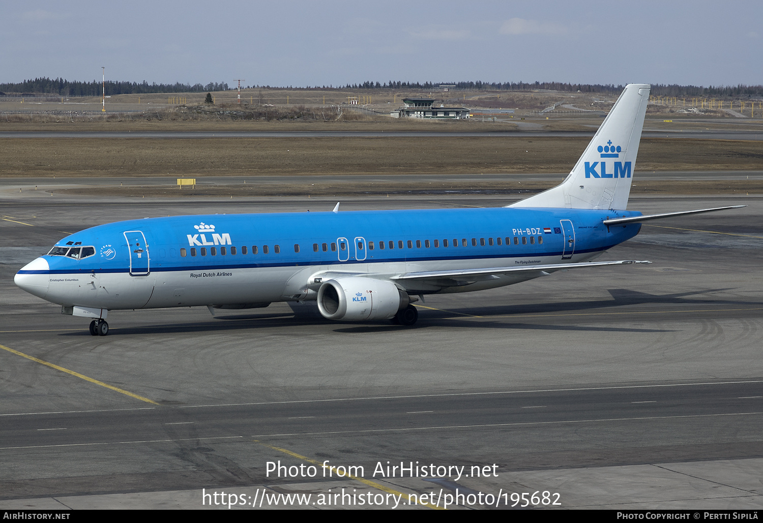 Aircraft Photo of PH-BDZ | Boeing 737-406 | KLM - Royal Dutch Airlines | AirHistory.net #195682