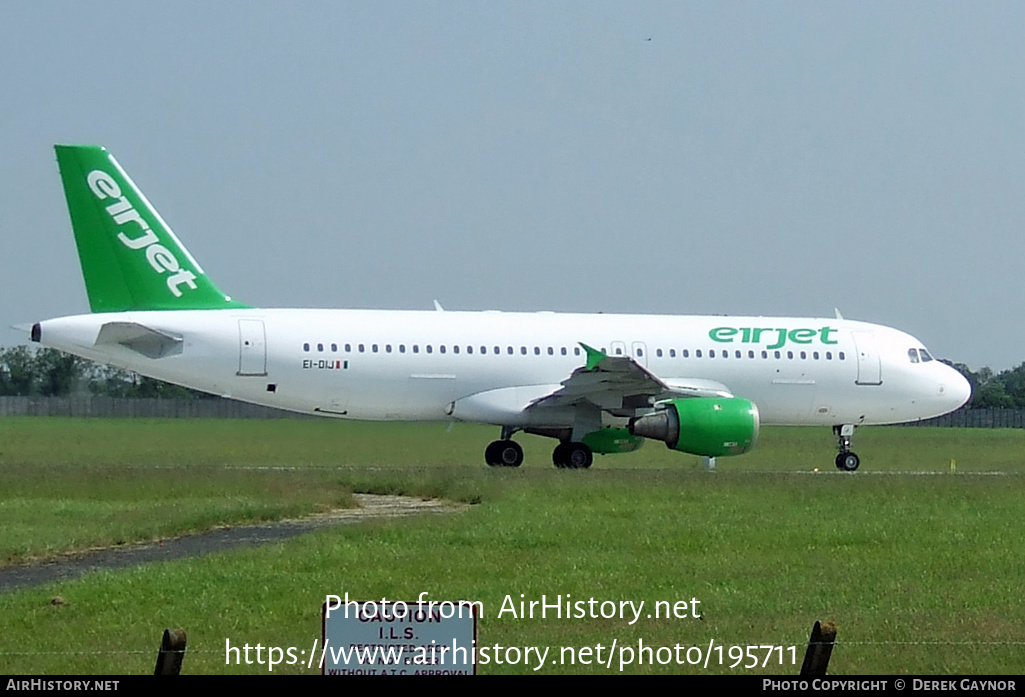 Aircraft Photo of EI-DIJ | Airbus A320-212 | Eirjet | AirHistory.net #195711