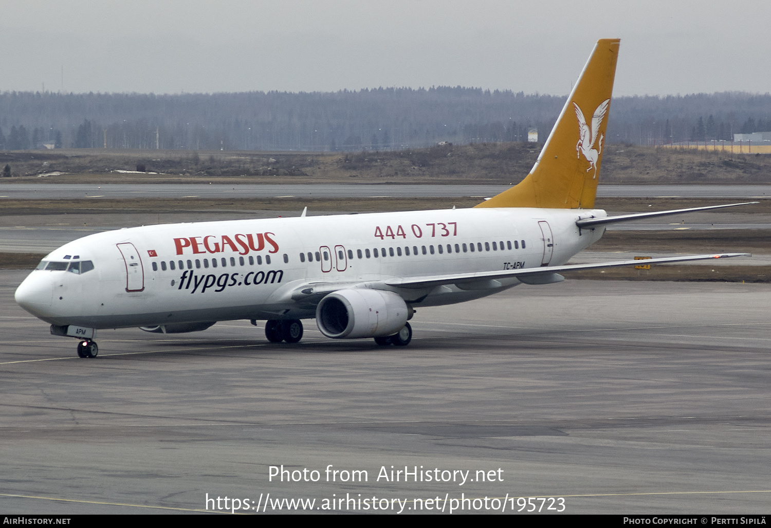 Aircraft Photo of TC-APM | Boeing 737-809 | Pegasus Airlines | AirHistory.net #195723