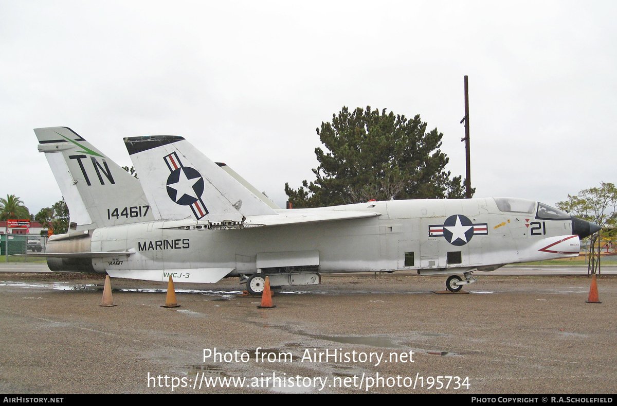 Aircraft Photo of 144617 | Vought RF-8G Crusader | USA - Marines | AirHistory.net #195734