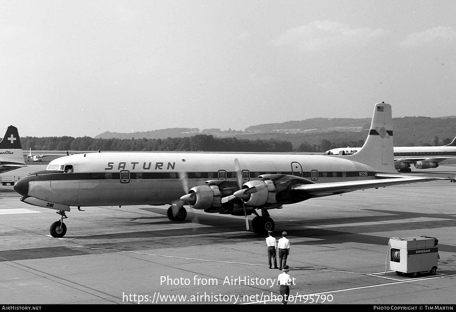 Aircraft Photo of N2281 | Douglas DC-7C | Saturn Airways | AirHistory.net #195790