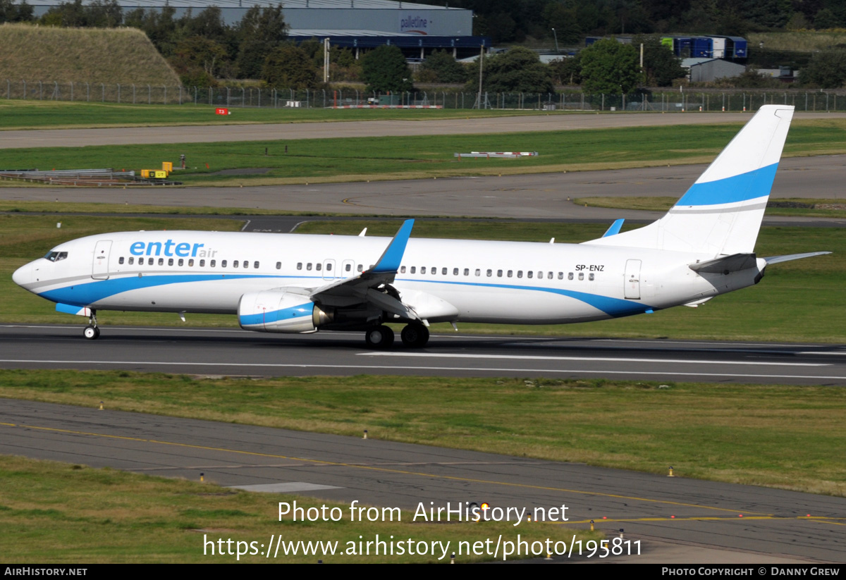 Aircraft Photo of SP-ENZ | Boeing 737-85F | Enter Air | AirHistory.net #195811