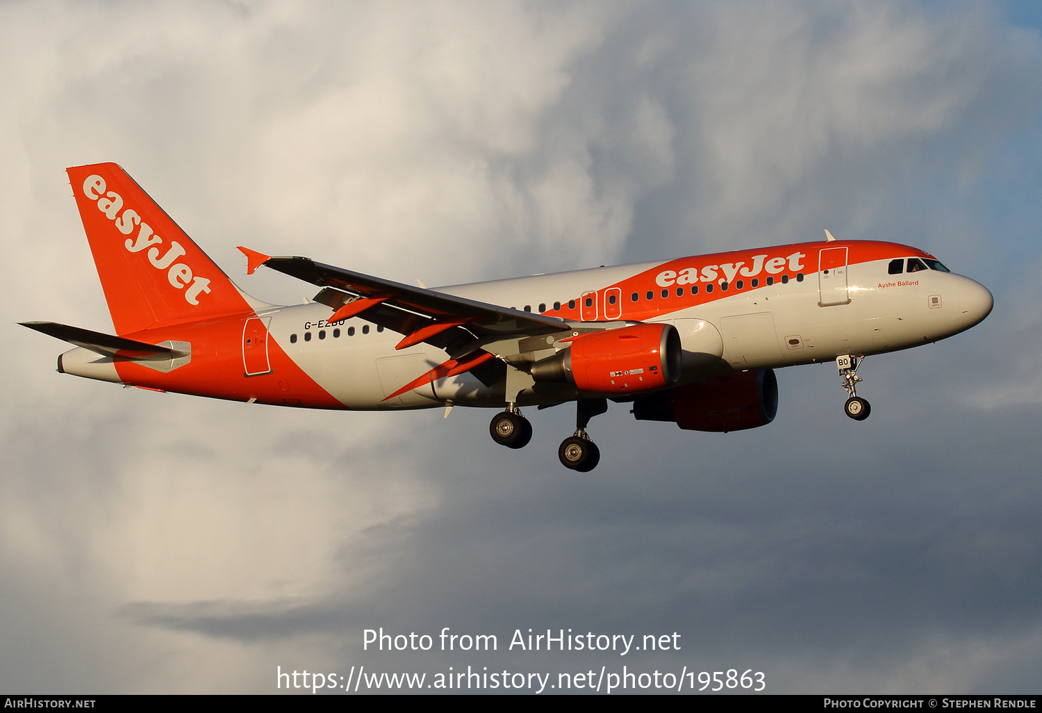 Aircraft Photo of G-EZBO | Airbus A319-111 | EasyJet | AirHistory.net #195863