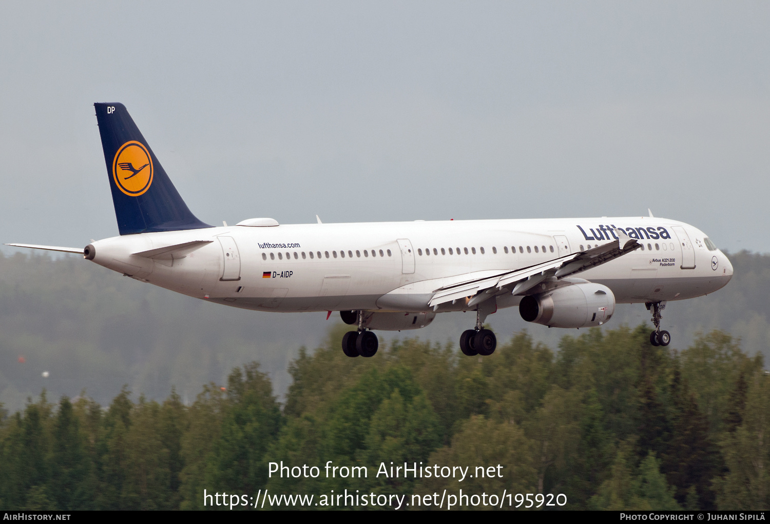 Aircraft Photo of D-AIDP | Airbus A321-231 | Lufthansa | AirHistory.net #195920