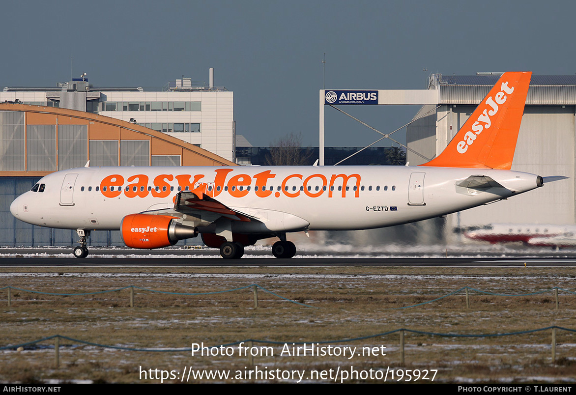 Aircraft Photo of G-EZTD | Airbus A320-214 | EasyJet | AirHistory.net #195927