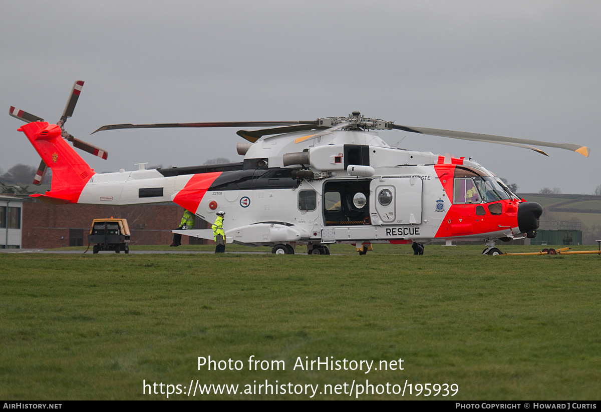 Aircraft Photo of ZZ108 | Leonardo AW101-612 | AgustaWestland | Norway - Air Force | AirHistory.net #195939