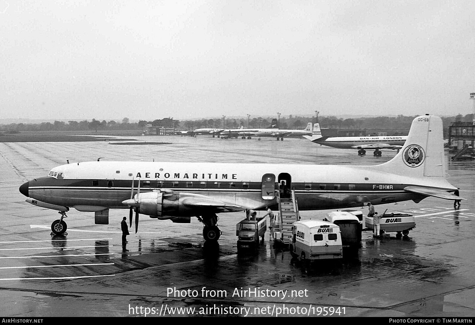 Aircraft Photo of F-BHMR | Douglas DC-6B | Aéromaritime | AirHistory.net #195941