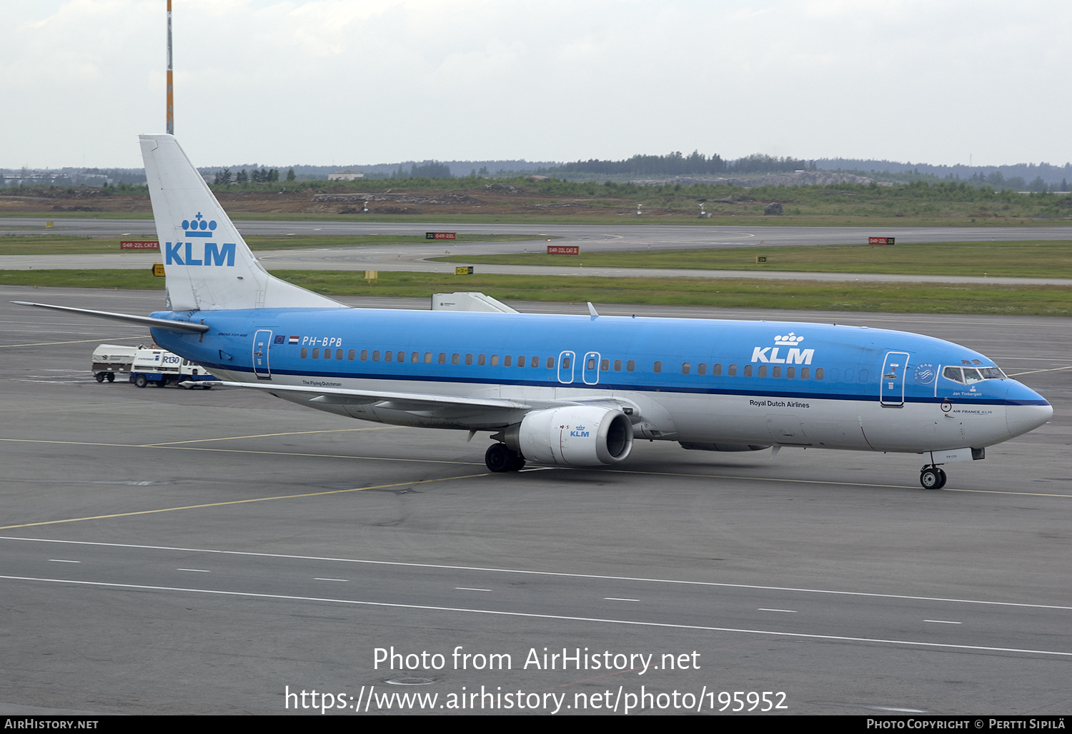 Aircraft Photo of PH-BPB | Boeing 737-4Y0 | KLM - Royal Dutch Airlines | AirHistory.net #195952