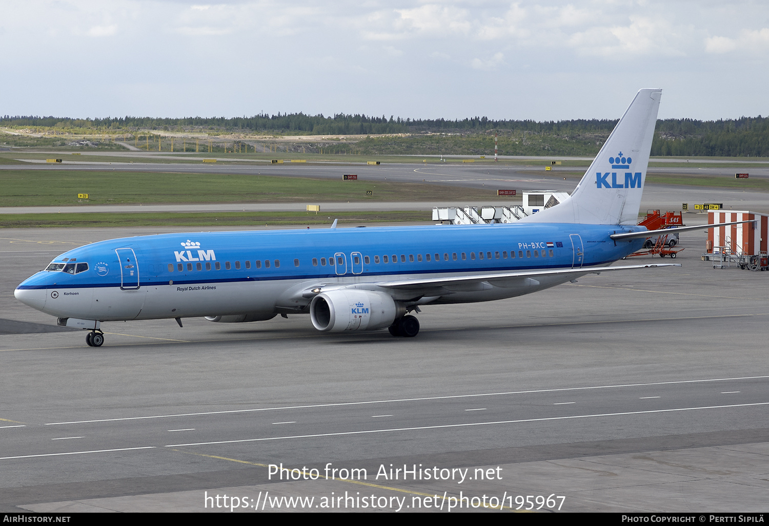 Aircraft Photo of PH-BXC | Boeing 737-8K2 | KLM - Royal Dutch Airlines | AirHistory.net #195967