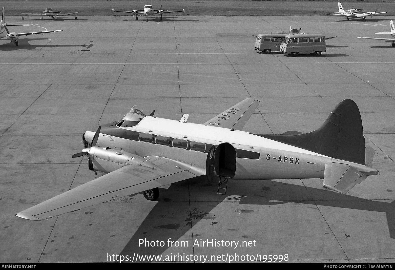 Aircraft Photo of G-APSK | De Havilland D.H. 104 Dove 5 | AirHistory.net #195998