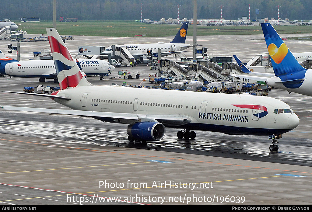 Aircraft Photo of G-BNWZ | Boeing 767-336/ER | British Airways | AirHistory.net #196039