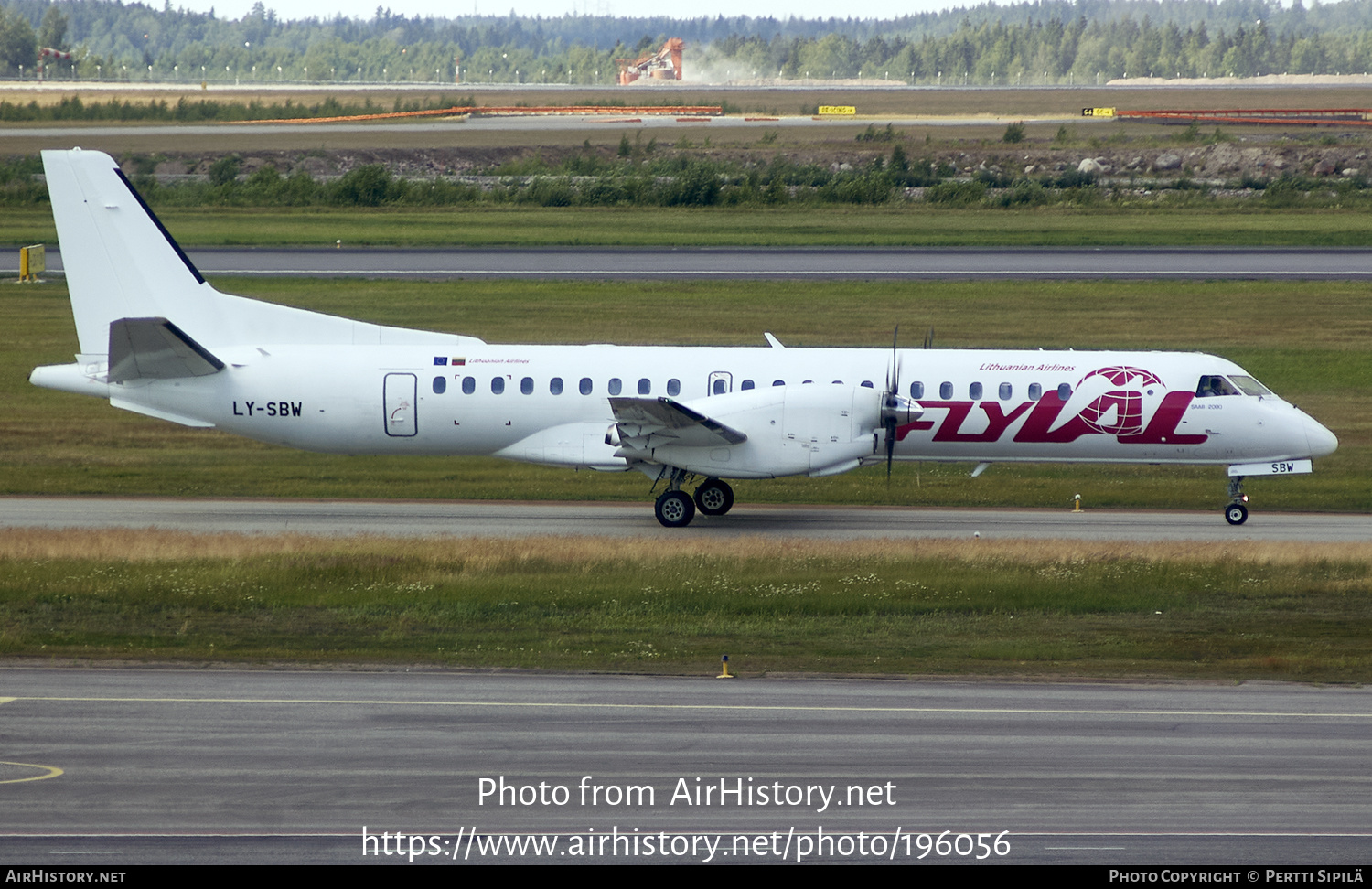 Aircraft Photo of LY-SBW | Saab 2000 | FlyLAL - Lithuanian Airlines | AirHistory.net #196056