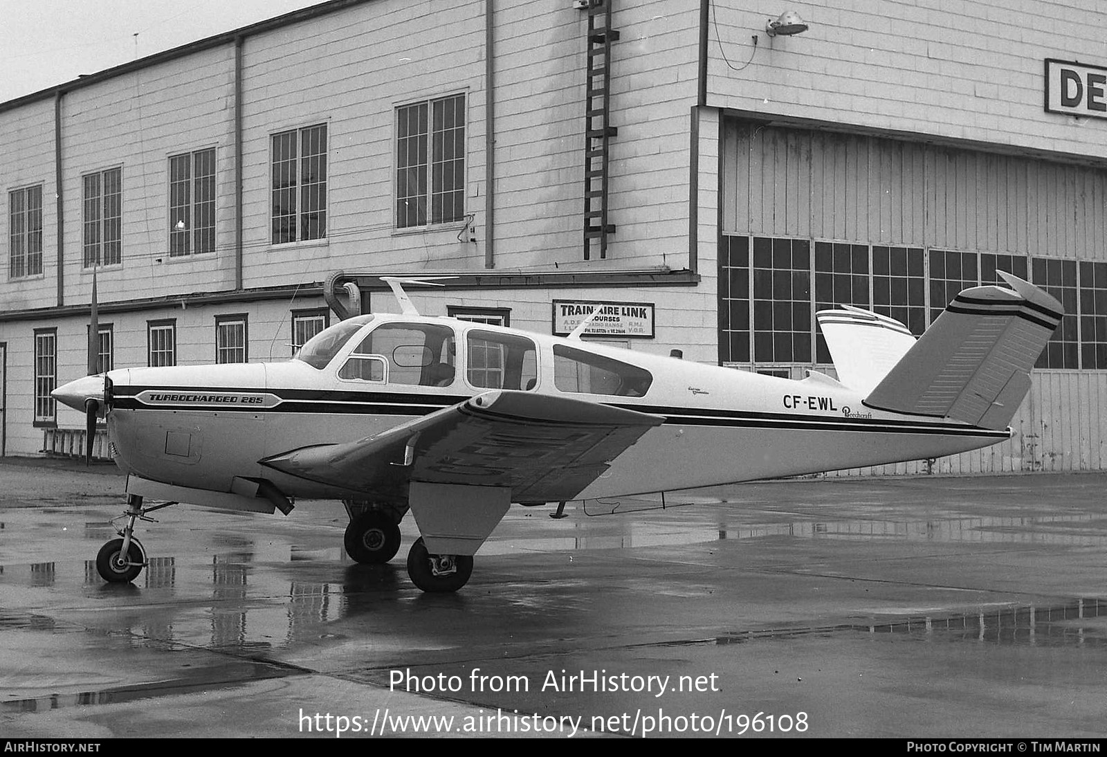 Aircraft Photo of CF-EWL | Beech V35 Bonanza | AirHistory.net #196108