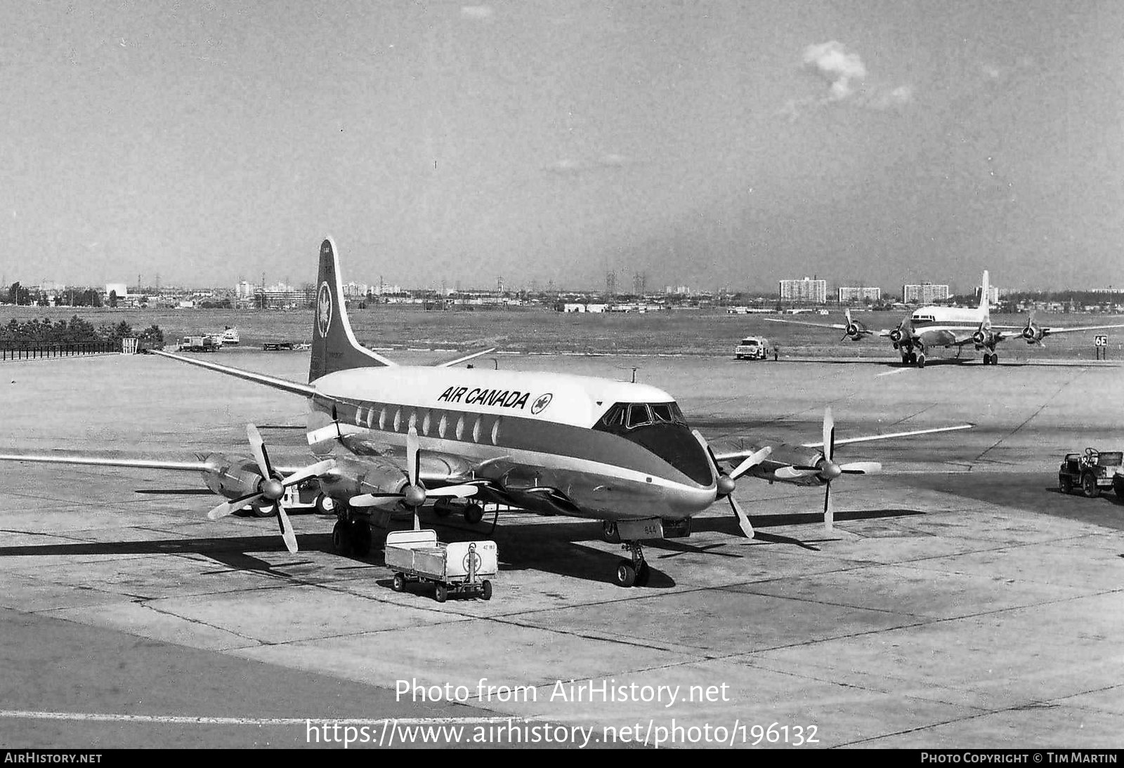 Aircraft Photo of CF-THZ | Vickers 757 Viscount | Air Canada | AirHistory.net #196132