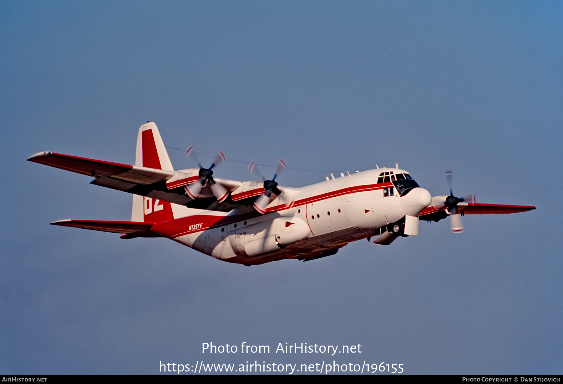 Aircraft Photo of N135FF | Lockheed C-130A Hercules (L-182) | Hemet Valley Flying Service | AirHistory.net #196155