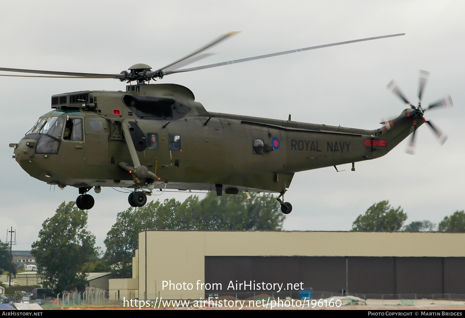 Aircraft Photo of ZF124 | Westland WS-61 Sea King HC4 | UK - Navy | AirHistory.net #196160