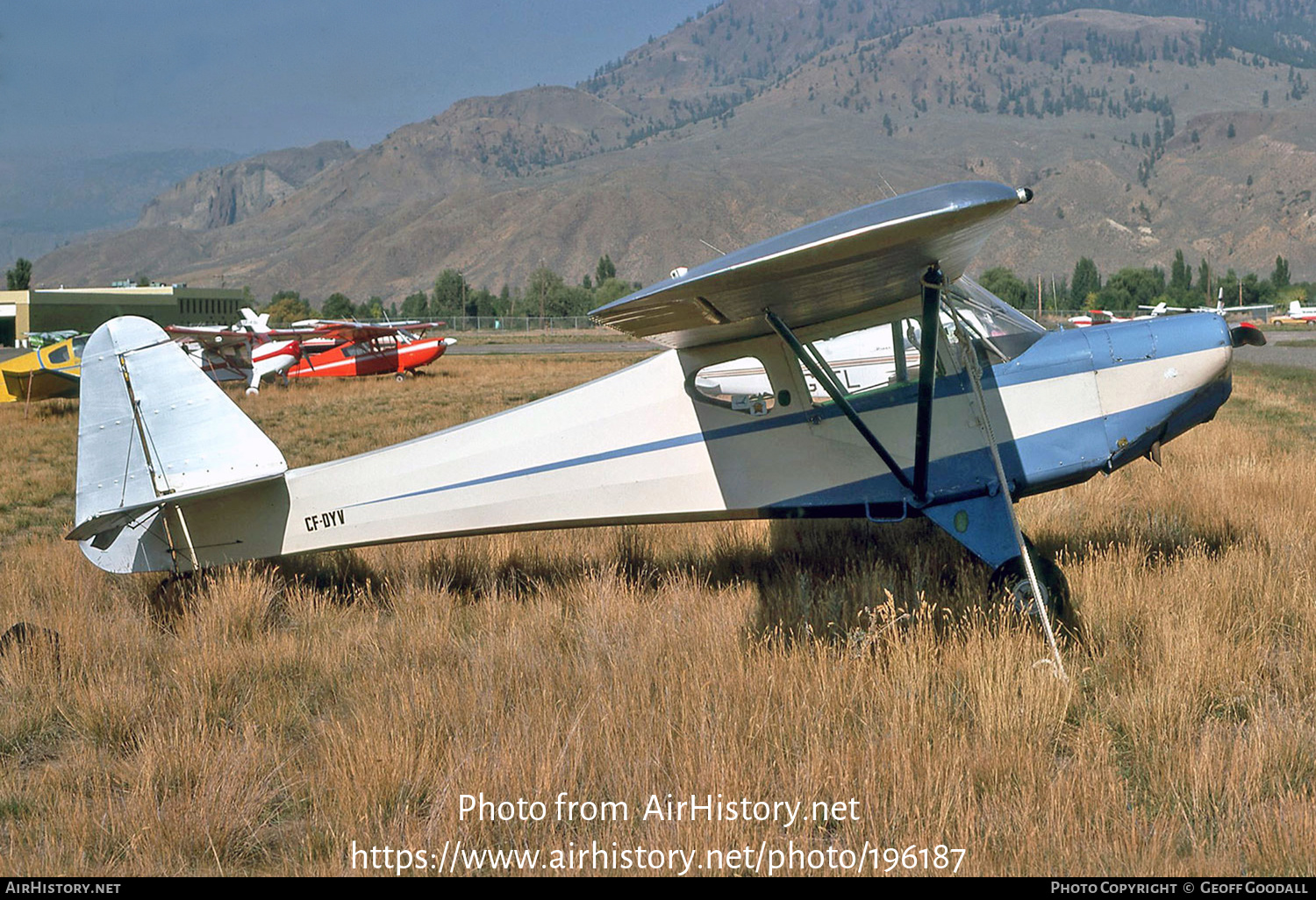 Aircraft Photo of CF-DYV | Fleet 80 Canuck | AirHistory.net #196187