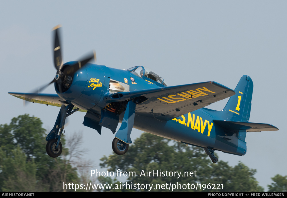 Aircraft Photo of N68RW / 94996 | Grumman F8F-2 Bearcat | USA - Navy | AirHistory.net #196221