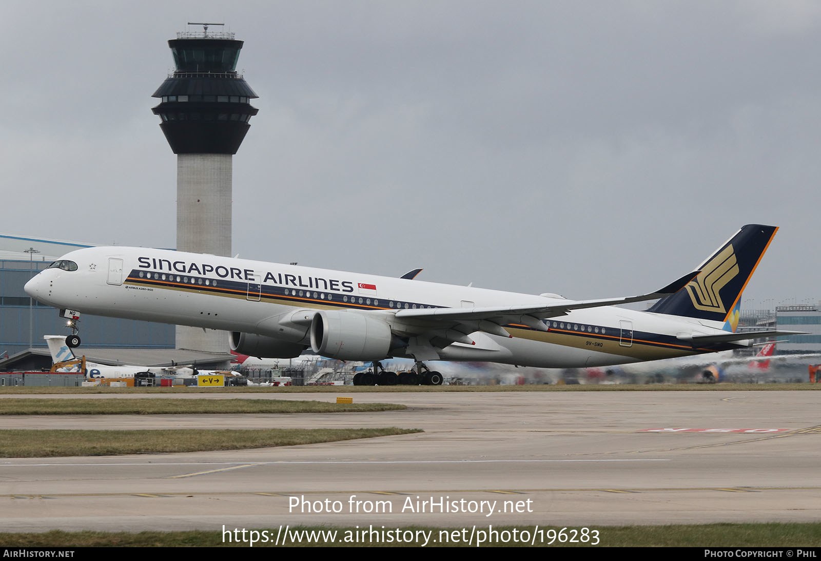 Aircraft Photo of 9V-SMQ | Airbus A350-941 | Singapore Airlines | AirHistory.net #196283