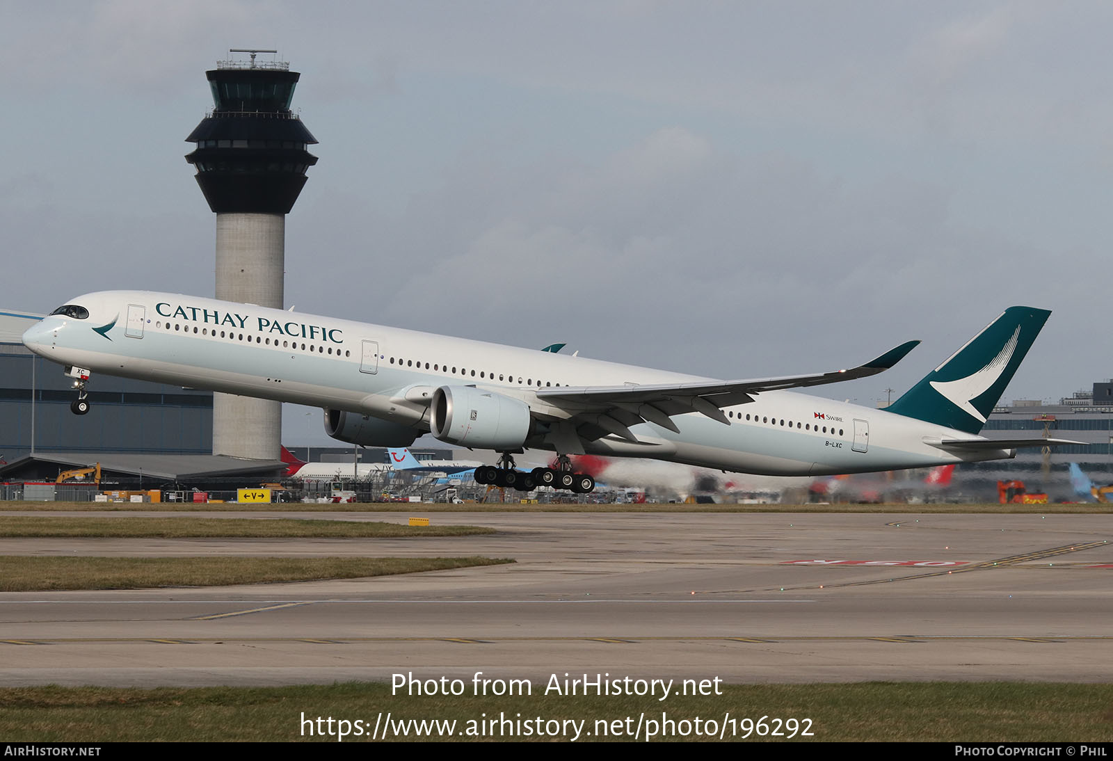 Aircraft Photo of B-LXC | Airbus A350-1041 | Cathay Pacific Airways | AirHistory.net #196292