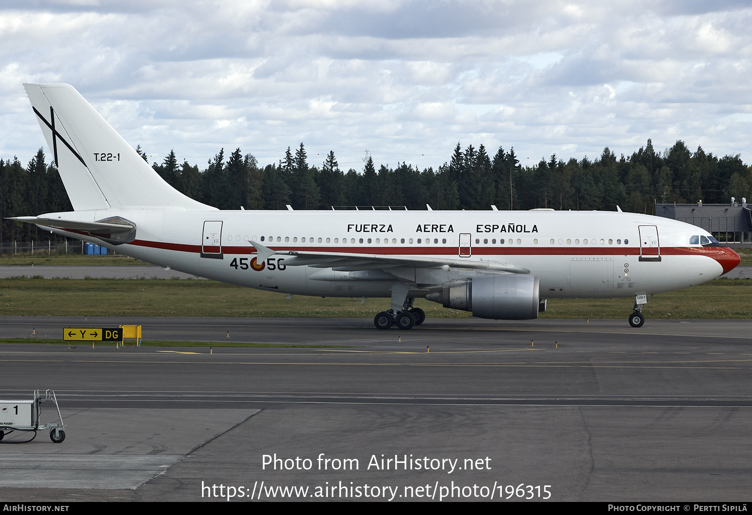 Aircraft Photo of T.22-1 | Airbus A310-304 | Spain - Air Force | AirHistory.net #196315