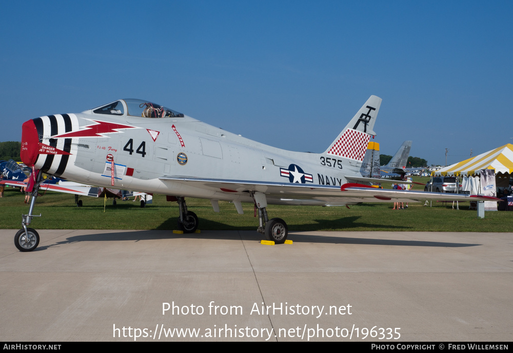 Aircraft Photo of N400FS / 143575 | North American AF-1E Fury | USA - Navy | AirHistory.net #196335