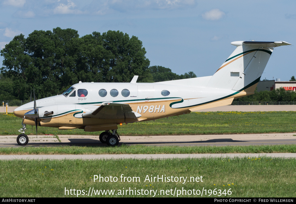 Aircraft Photo of N98HA | Beech F90 King Air | AirHistory.net #196346