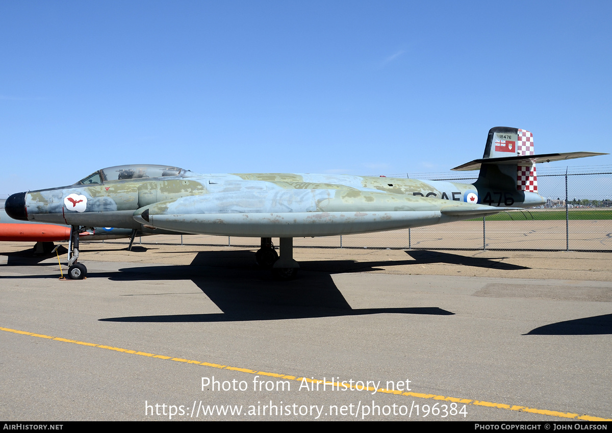 Aircraft Photo of 18476 | Avro Canada CF-100 Canuck Mk.5D | Canada - Air Force | AirHistory.net #196384