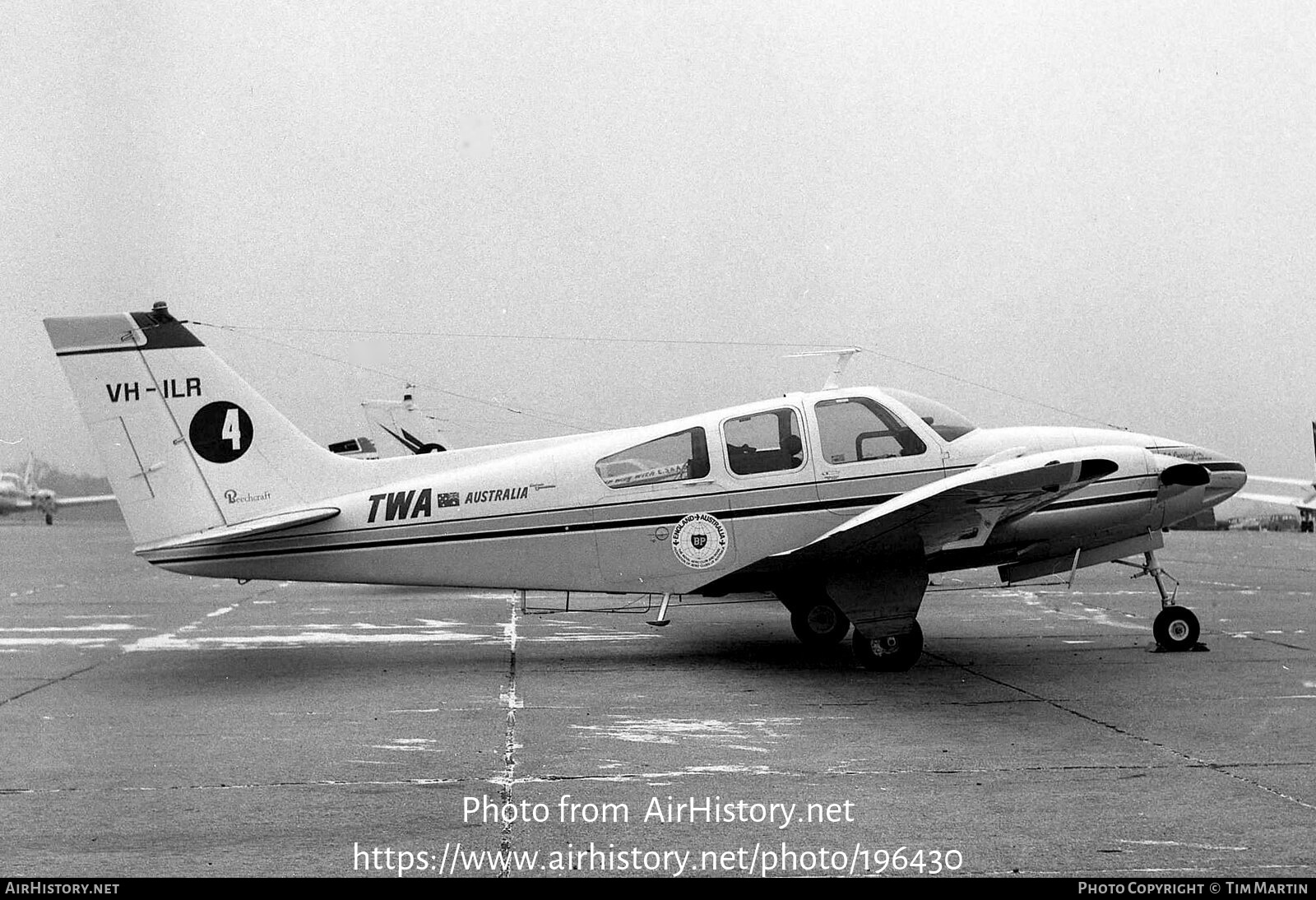 Aircraft Photo of VH-ILR | Beech D55 Baron | AirHistory.net #196430