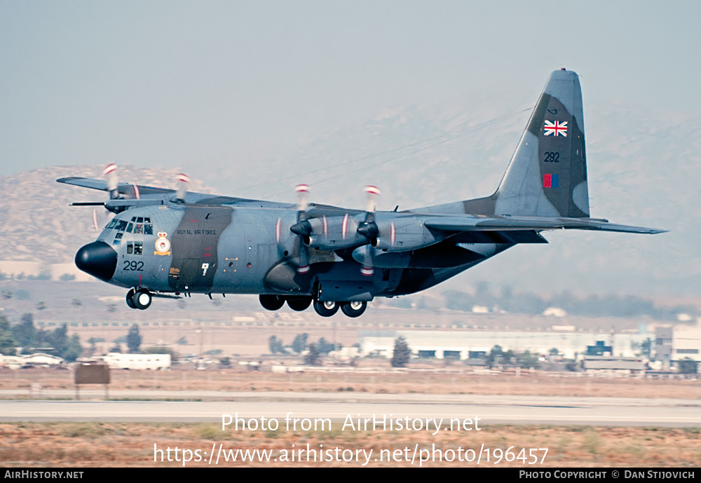 Aircraft Photo of XV292 / 292 | Lockheed C-130K Hercules C1P (L-382) | UK - Air Force | AirHistory.net #196457